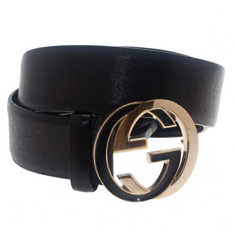 gucci interlocking g belt womens