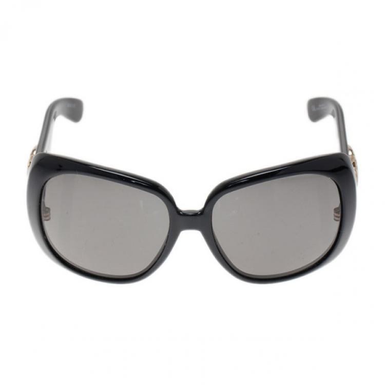 gucci black heart sunglasses