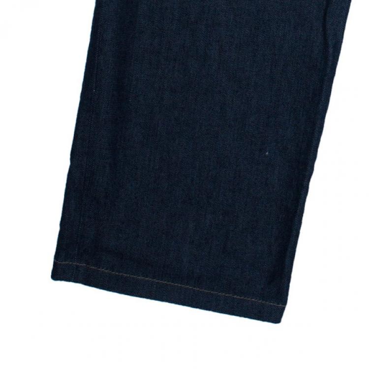 Pre Owned Gucci Dark Blue Denim Jeans L