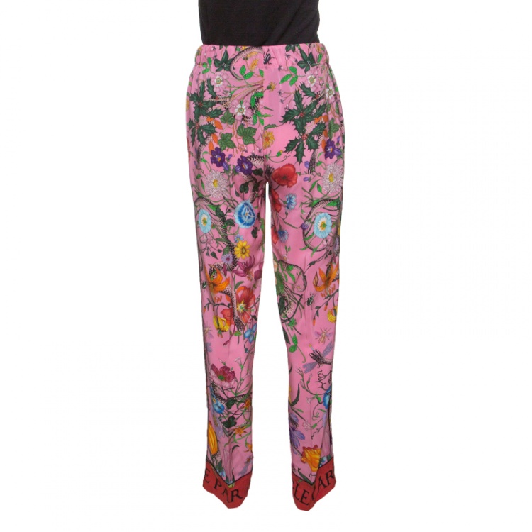 gucci rose pants