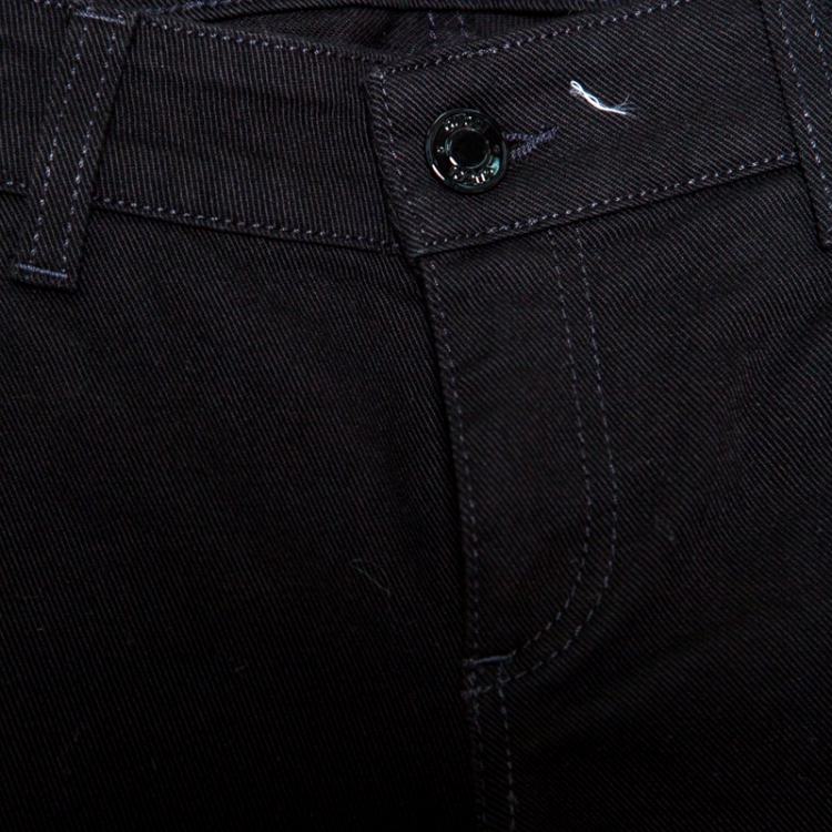 Pre Owned Gucci Black Denim Skinny Fit Jeans S