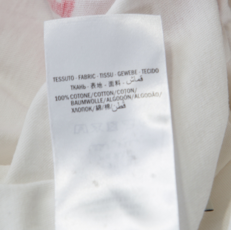 Pre Owned Gucci White Guccify Yourself Print Cotton Crew Neck T- Shirt XS