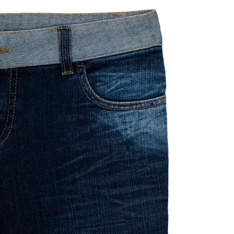 Pre Owned Gucci Blue Denim Jeans M