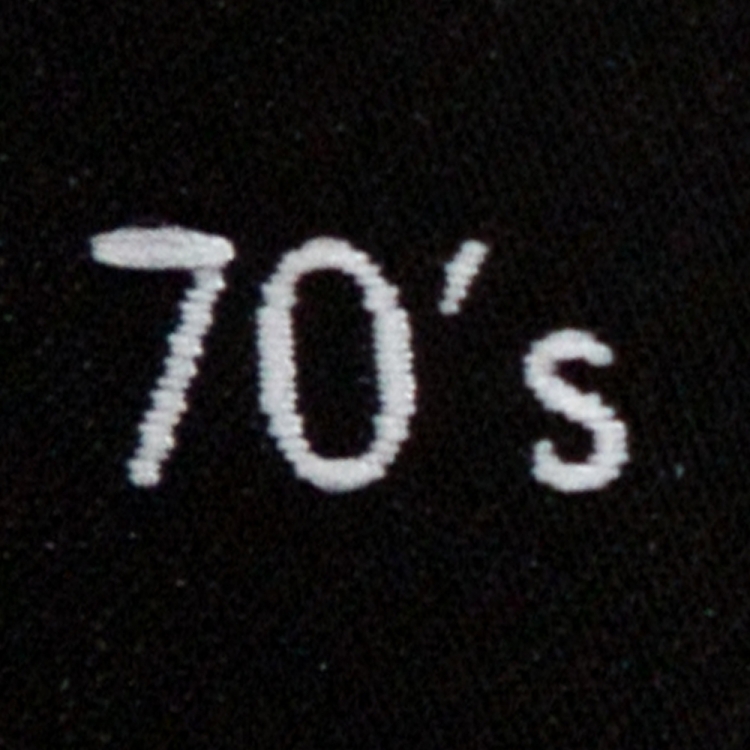 Pre Owned Gucci Black Denim Gold Chain Detail 70's Jeans L