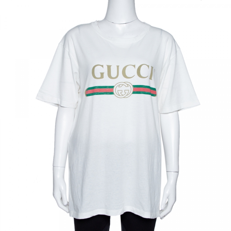 gucci white shirt womens