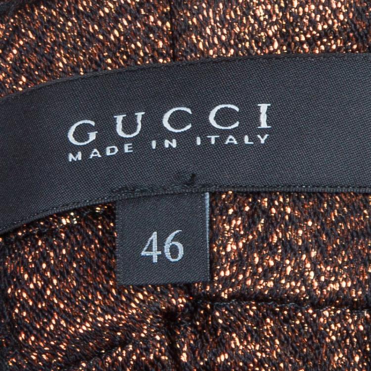 مملوكة مسبقًا Gucci Bronze Trousers S/M