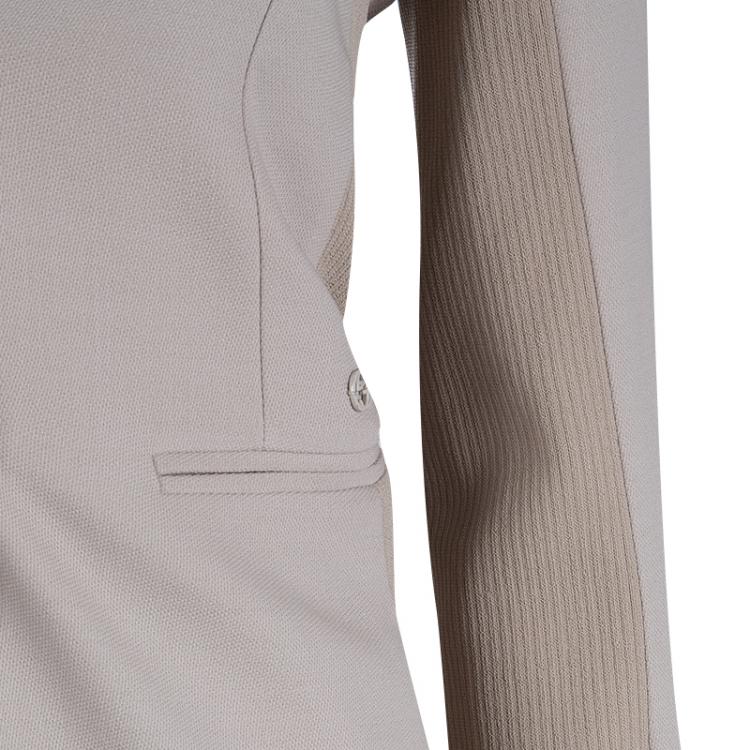 Pre Owned Gucci Beige Wool Pant Suit S