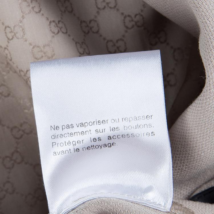 Pre Owned Gucci Beige Wool Pant Suit S