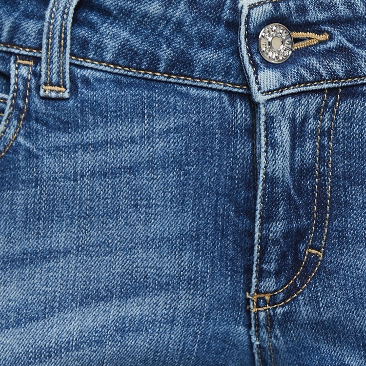 مملوكة مسبقًا Gucci Blue Denim Slim Fit Jeans M Waist 32"