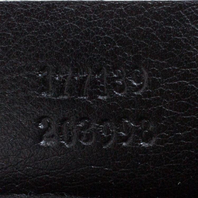 Pre Owned Gucci Black GG Canvas Medium Babouska Indy Top Handle Bag
