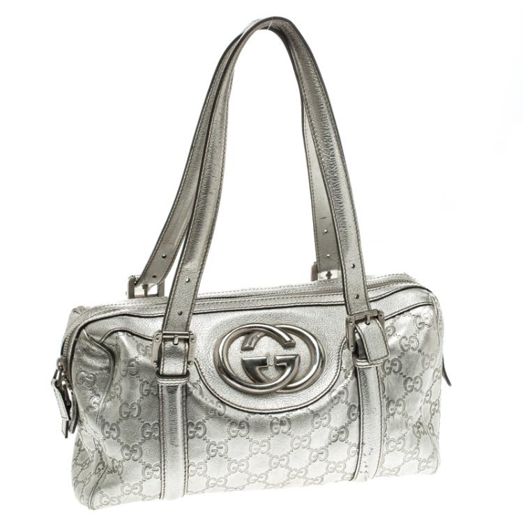 gucci silver bag