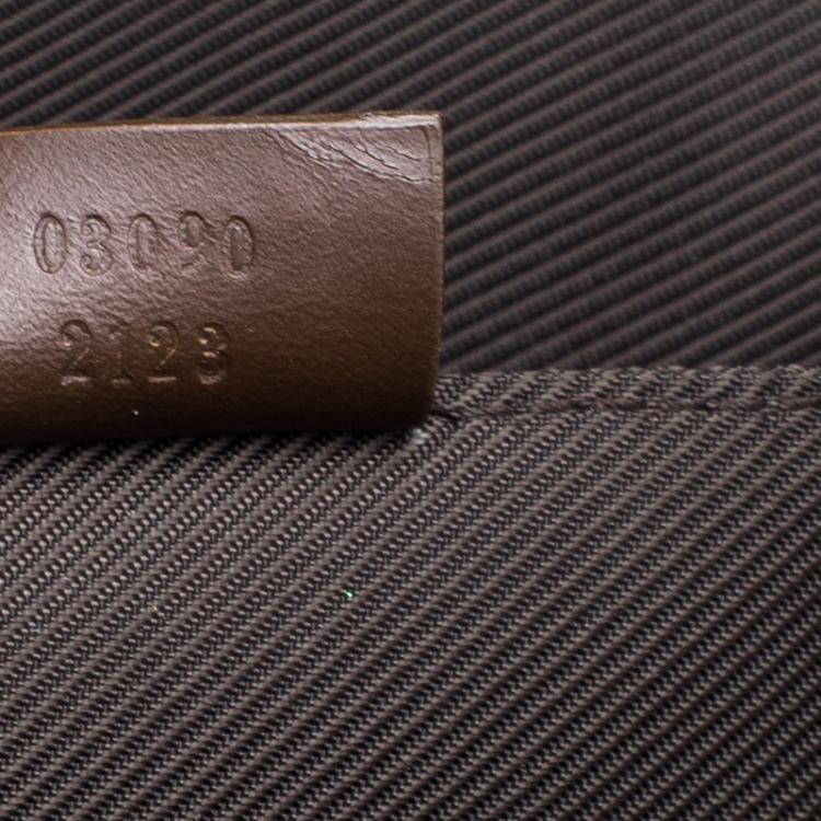 Pre Owned Gucci Beige GG Canvas Portfolio