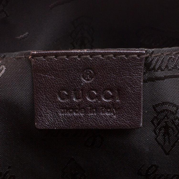 مملوكة مسبقًا Gucci Beige/Ebony GG Crystal Canvas Small Duchessa Boston Bag