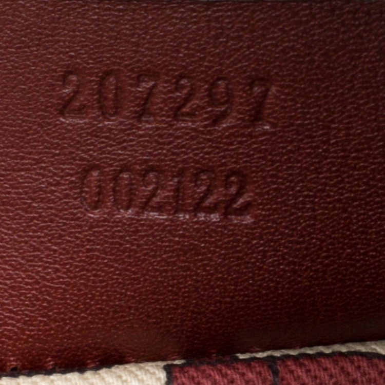 مملوكة مسبقًا Gucci Brick Red Guccissima Leather Babouska Boston Bag