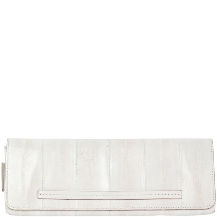 gucci white clutch bag