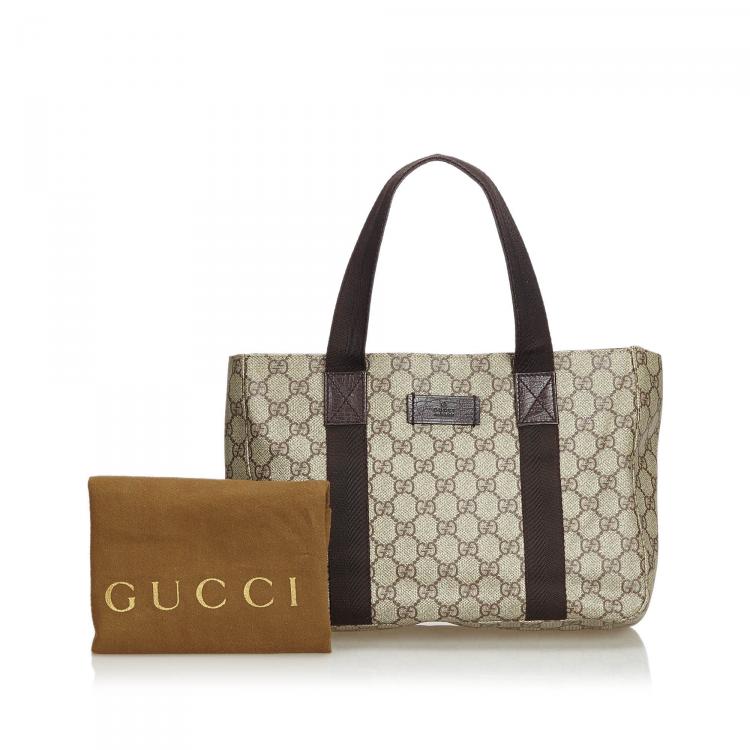 gucci plastic tote