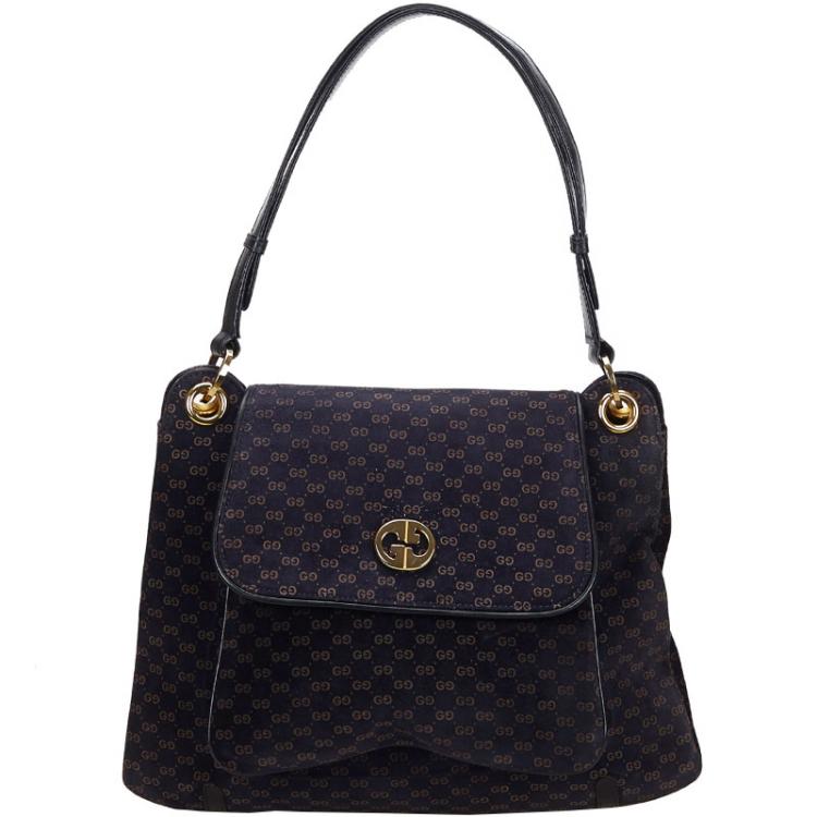 navy blue gucci bag