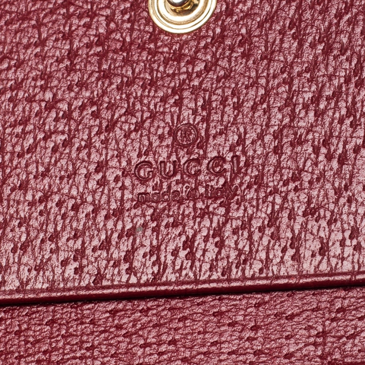 Pre Owned Gucci Multicolor Tian GG Supreme Canvas Card Case