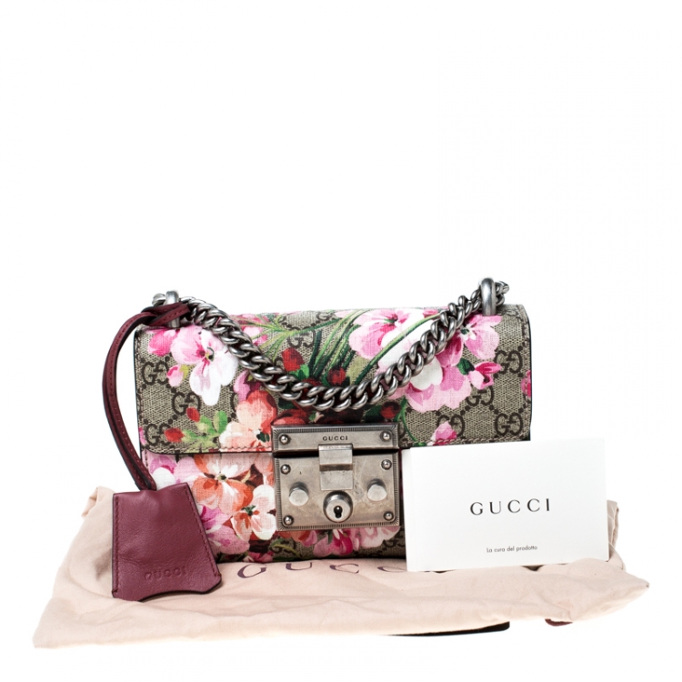 gucci padlock blooms