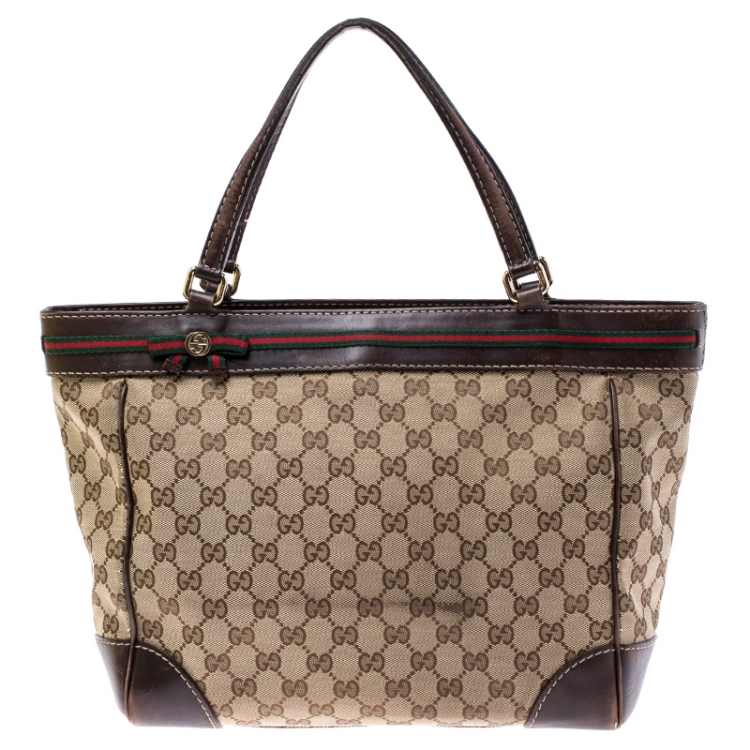 gucci bow tote