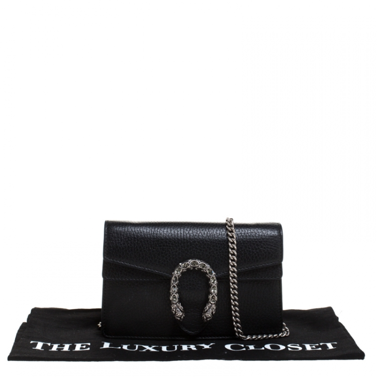 gucci black mini dionysus bag