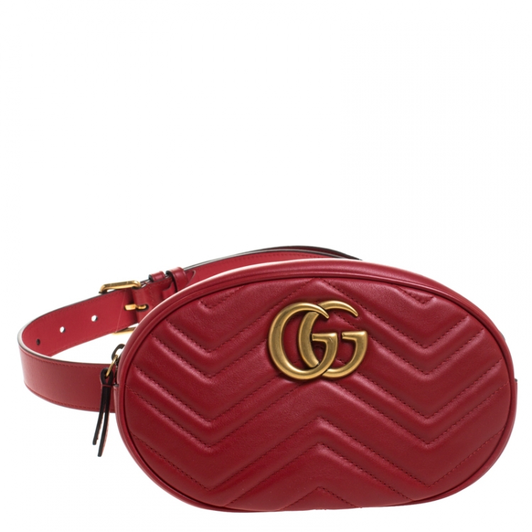New Gucci marmont 22cm red