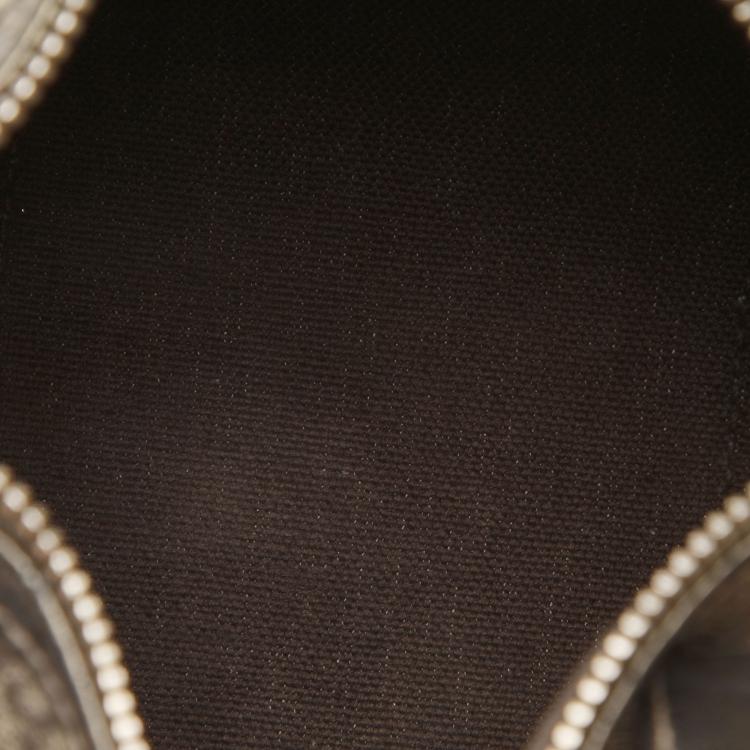 مملوكة مسبقًا Gucci Brown GG Supreme Canvas And Leather Joy Boston Bag