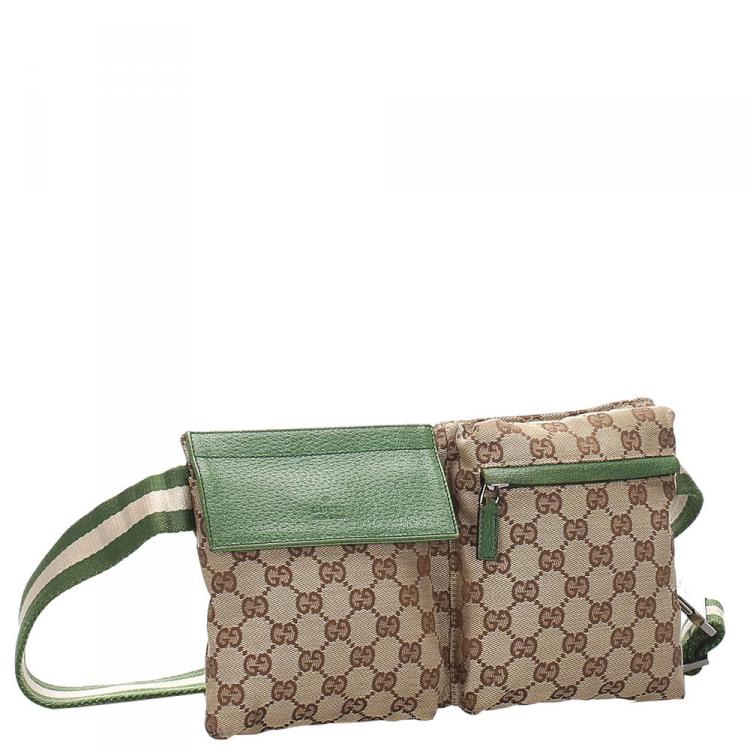 green gucci belt bag
