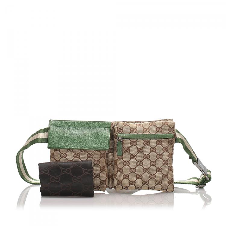 green gucci belt bag
