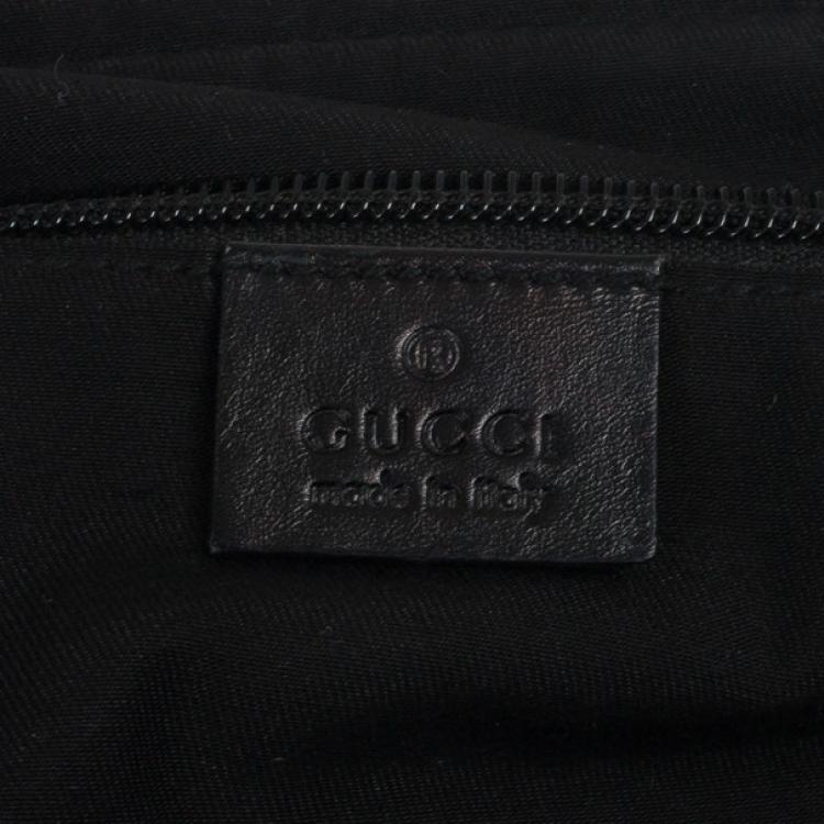 Pre Owned Gucci Guccissima Briefcase with Laptop Compartment 
