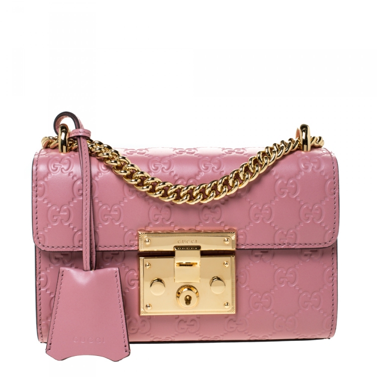 Gucci 2025 pink guccissima