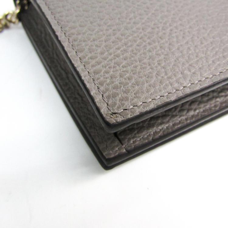 gucci betty chain wallet
