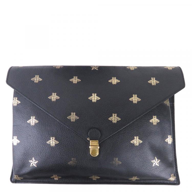 black gucci bee bag