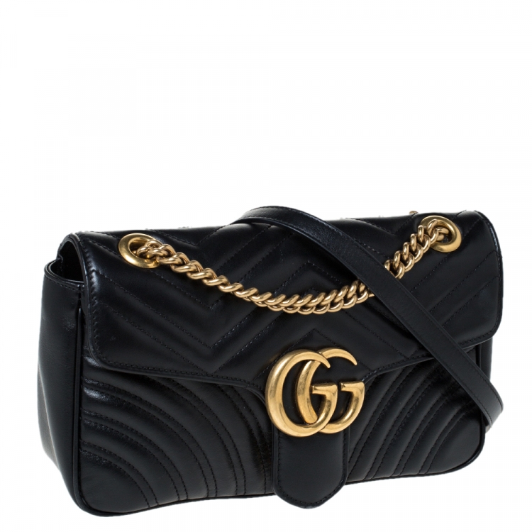 small gucci black bag