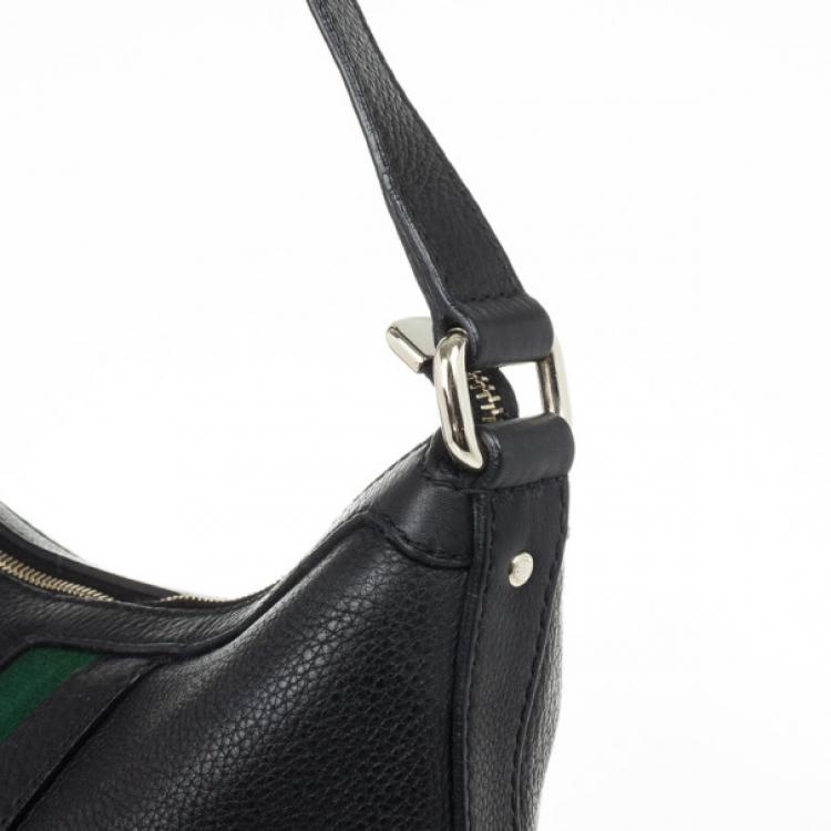 gucci bag black green red