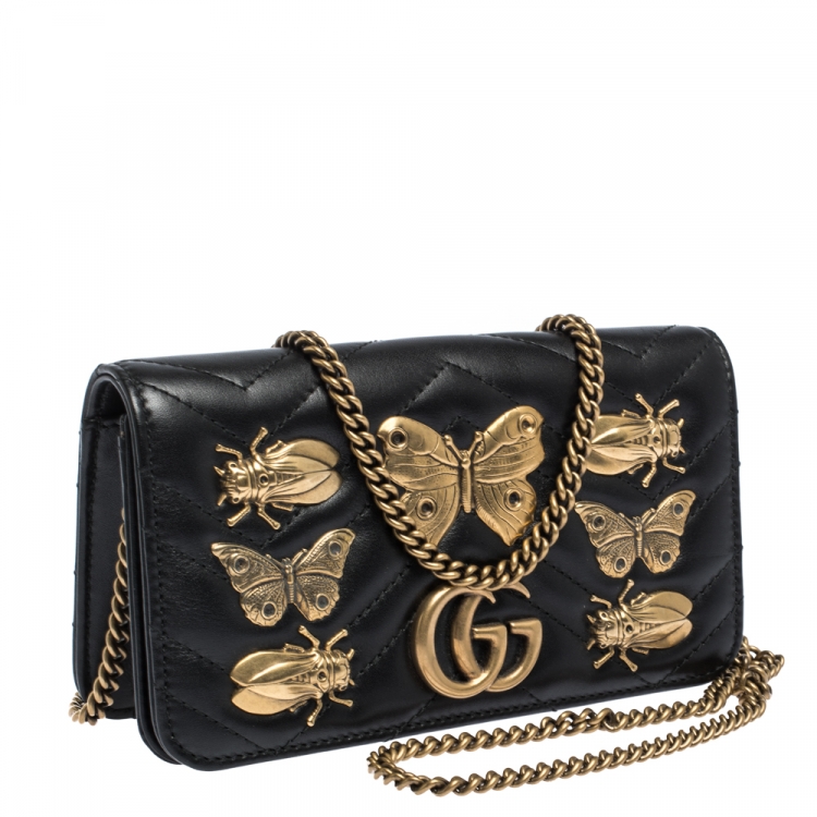 gucci animal studs bag
