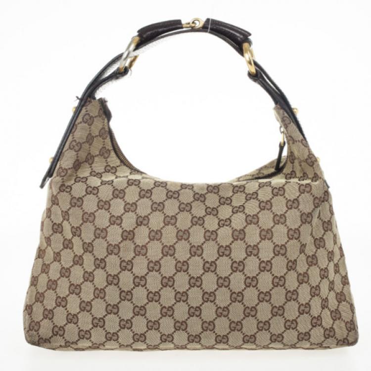 Gucci, Bags, Authentic Gucci Monogram Hobo Bag