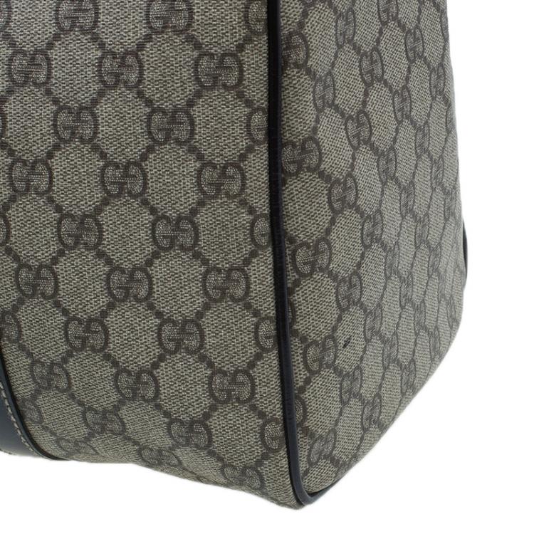 Pre Owned Gucci Beige Guccissima Coated Canvas Medium Joy Boston Bag