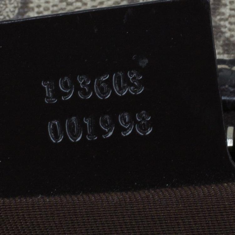 Pre Owned Gucci Beige Guccissima Coated Canvas Medium Joy Boston Bag