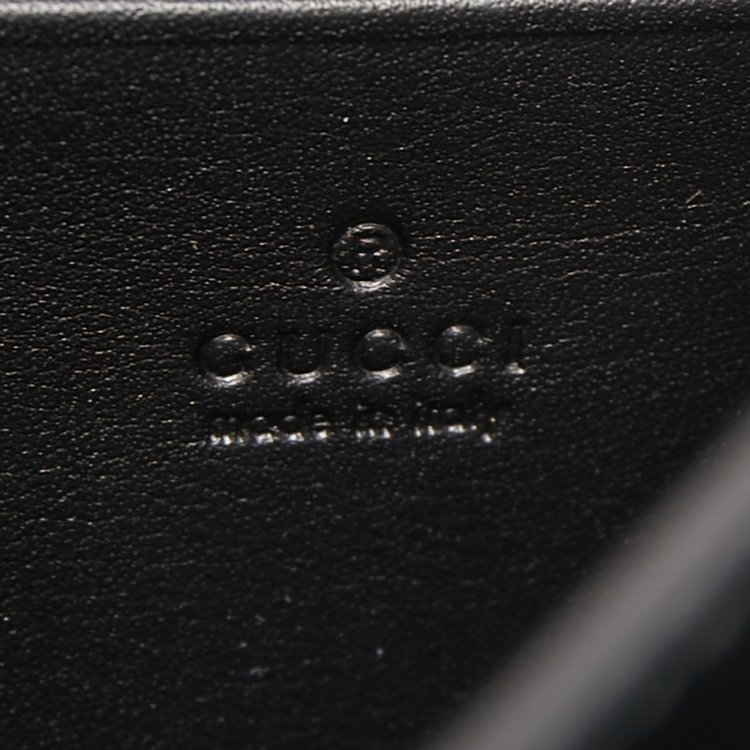 Pre Owned Gucci Black GG Velvet Mini Dionysus Wallet On Chain