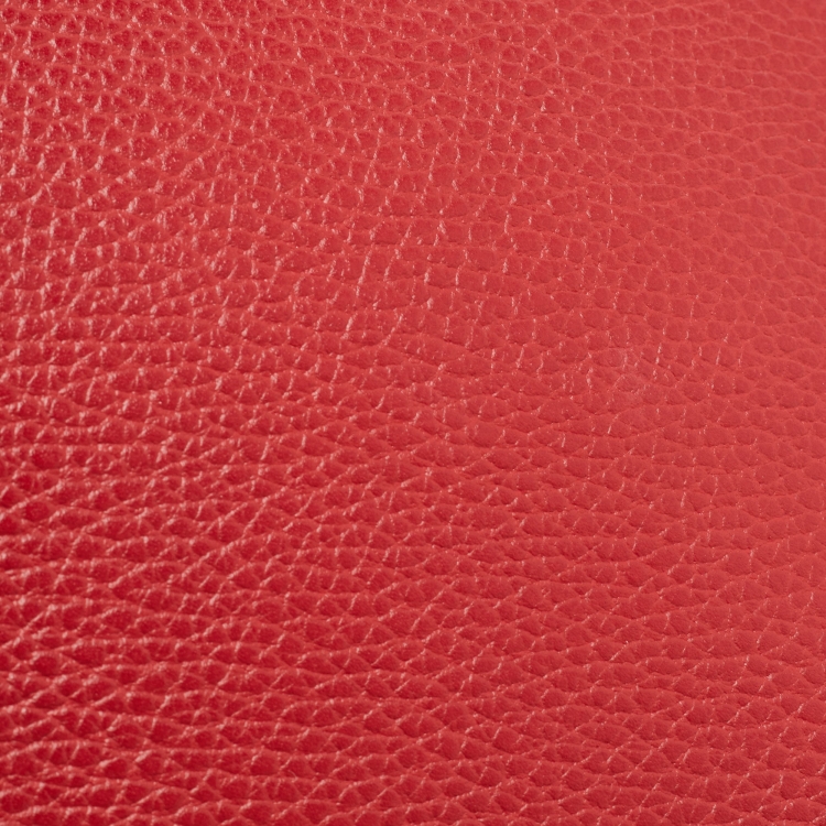 Pre Owned Gucci Red Leather Small Dionysus Shoulder Bag