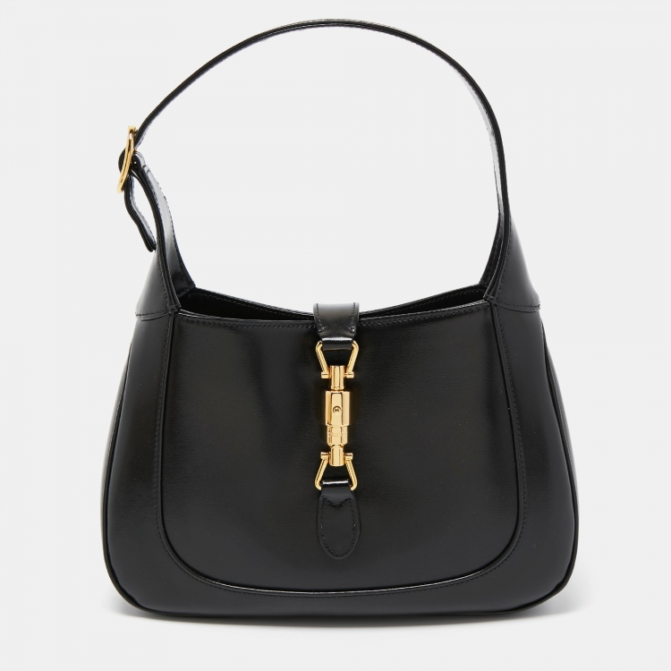 Jackie 1961 Small Hobo Bag In Black Leather