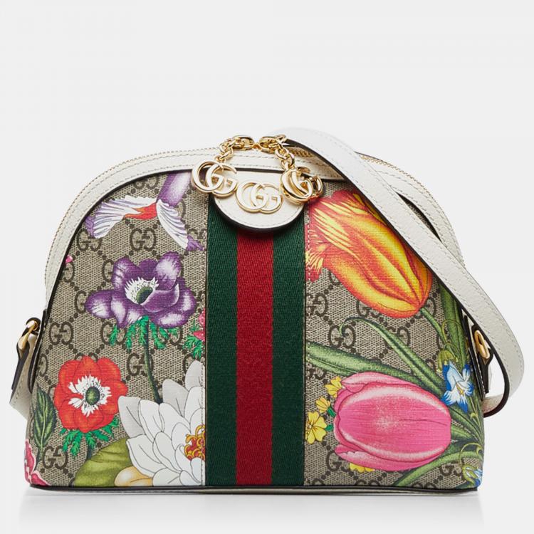 Gucci Ophidia Floral Dome Bag