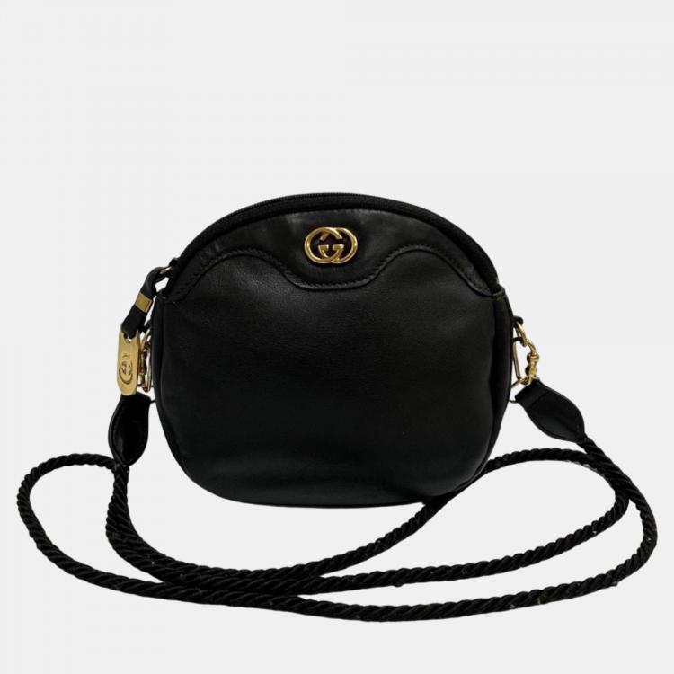 Gucci interlocking black online bag