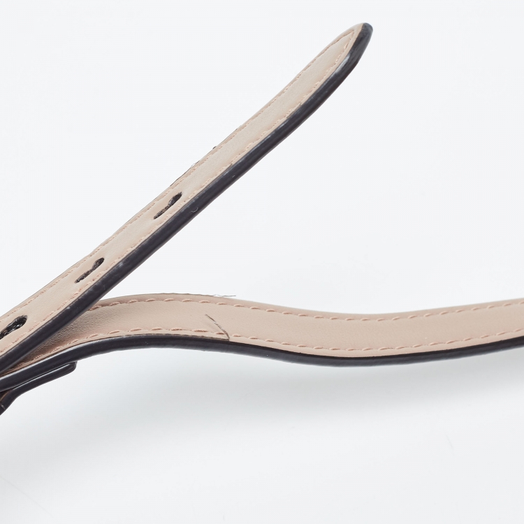 Pre Owned Gucci Beige Matelasse Leather Small GG Marmont Shoulder Bag