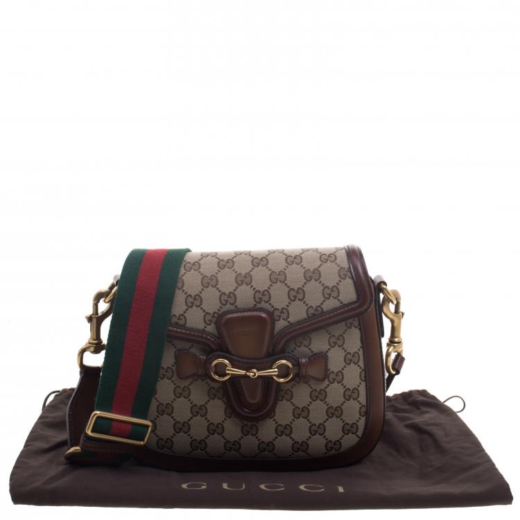 gucci lady web original gg shoulder bag