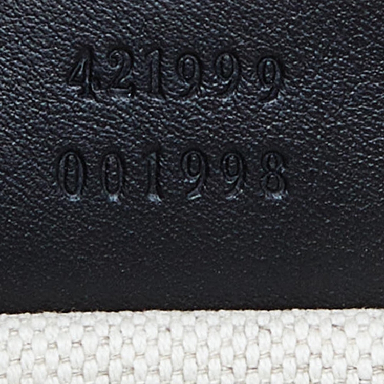 Pre Owned Gucci Black Leather Large Dionysus Bamboo Top Handle Bag