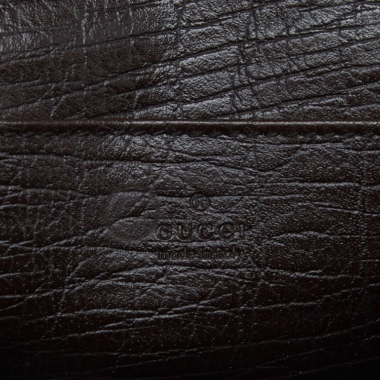 مملوكة مسبقًا Gucci Beige GG Supreme Canvas and Leather Continental Wallet