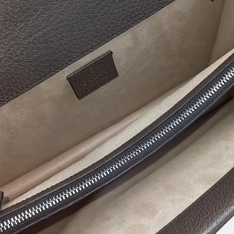 مملوكة مسبقًا Gucci Beige/Brown GG Canvas Dionysus Top Handle Bag