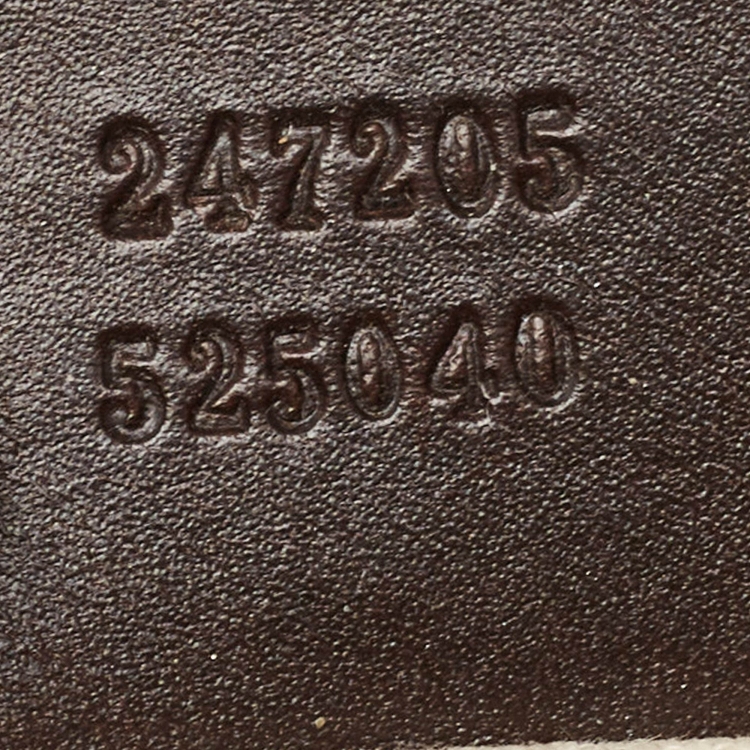 Pre Owned Gucci Brown/Beige GG Canvas and Leather Joy Web Boston Bag